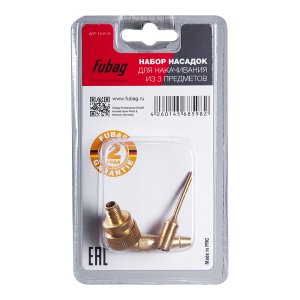 FUBAG Набор насадок для накачивания, 3 предмета FUBAG Набор насадок для накачивания, 3 предмета