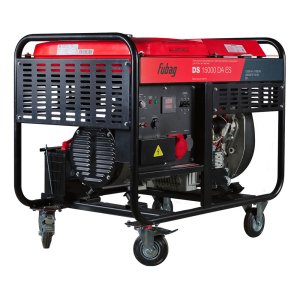 Дизельный генератор (трехфазный) FUBAG DS 15000 DA ES с электростартером и коннектором автоматики Дизельный генератор (трехфазный) FUBAG DS 15000 DA ES с электростартером и коннектором автоматики
