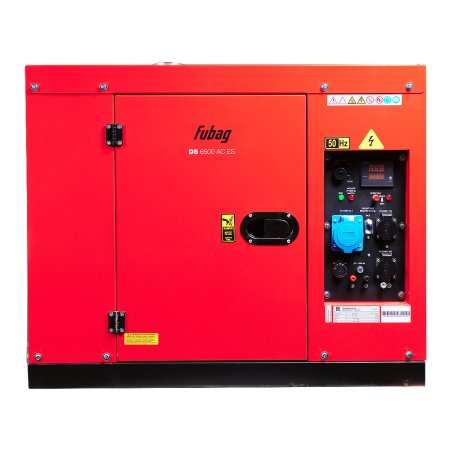 Дизельный генератор FUBAG DS 6500 AC ES с электростартером и коннектором автоматики (кожух) Дизельный генератор FUBAG DS 6500 AC ES с электростартером и коннектором автоматики (кожух) в Владивостоке фото