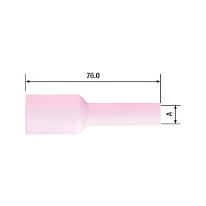 FUBAG Сопло керамическое для газовой линзы №5L ф8 FB TIG 17-18-26 (2 шт.) в Владивостоке фото