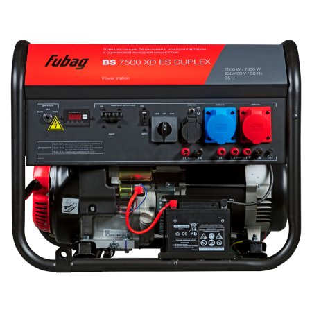 Бензиновый генератор FUBAG BS 7500 XD ES DUPLEX Бензиновый генератор FUBAG BS 7500 XD ES DUPLEX в Владивостоке фото