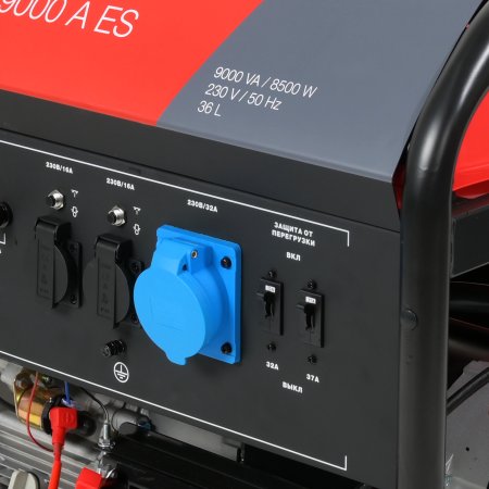 Бензиновый генератор FUBAG BS 9000 A ES с электростартером и коннектором автоматики Бензиновый генератор FUBAG BS 9000 A ES с электростартером и коннектором автоматики в Владивостоке фото