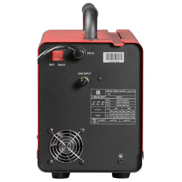 Полуавтомат сварочный FUBAG IRMIG 140 SYN с горелкой 150 А 3 м в комплекте в Владивостоке фото