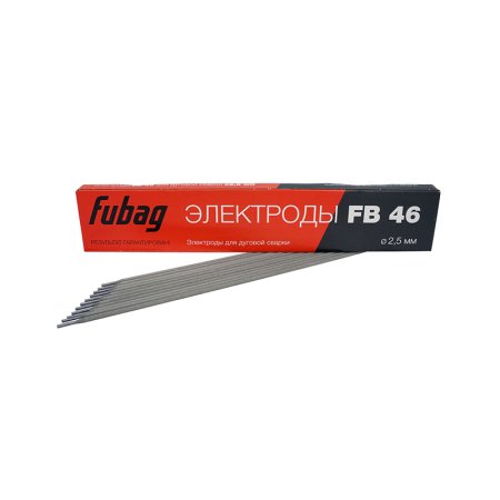 Электрод сварочный FUBAG с рутилово-целлюлозным покрытием FB 46 D2.5 мм (пачка 0.9 кг) в Владивостоке фото