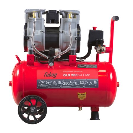 Компрессор воздушный безмасляный малошумный FUBAG OLS 250/24 CM2 + Пневмопистолет для накачки в ПОДАРОК Компрессор воздушный безмасляный малошумный FUBAG OLS 250/24 CM2 + Пневмопистолет для накачки в ПОДАРОК в Владивостоке фото