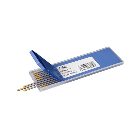 FUBAG Вольфрамовые электроды D1.6x175мм (gold)_WL15 (10 шт.) FUBAG Вольфрамовые электроды D1.6x175мм (gold)_WL15 (10 шт.)