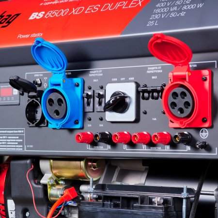 Бензиновый генератор FUBAG BS 8500 XD ES DUPLEX для одно и трехфазного режимов работы Бензиновый генератор FUBAG BS 8500 XD ES DUPLEX для одно и трехфазного режимов работы в Владивостоке фото