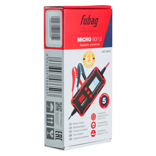 Зарядное устройство FUBAG MICRO 80/12 в Владивостоке фото