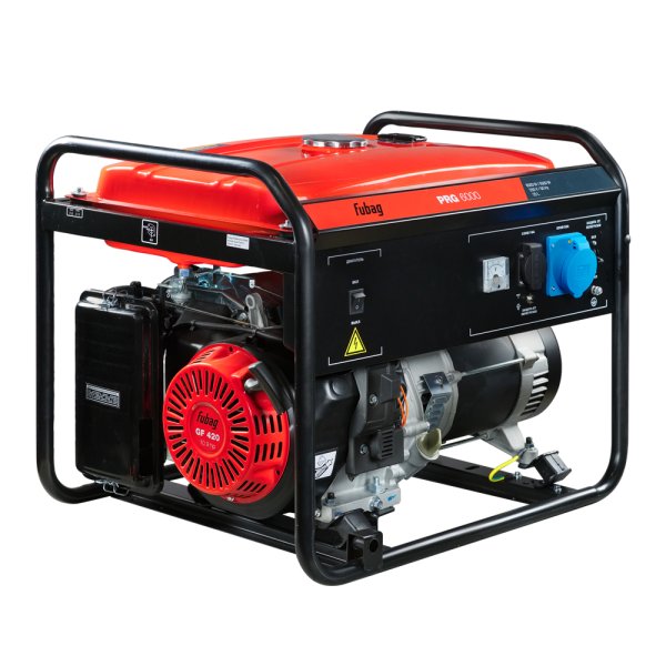 Бензиновый генератор FUBAG PRG 6000 + Комплект колес и ручек для электростанций в ПОДАРОК в Владивостоке фото