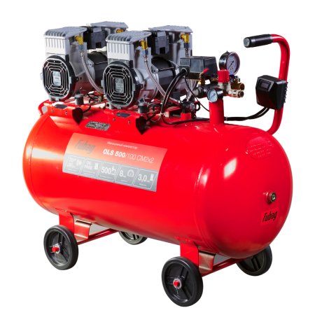 Компрессор воздушный безмасляный малошумный FUBAG OLS 500/100 CM2х2 Компрессор воздушный безмасляный малошумный FUBAG OLS 500/100 CM2х2 в Владивостоке фото