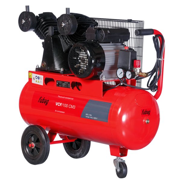 Ременной одноступенчатый компрессор FUBAG VCF/100 CM3 Ременной одноступенчатый компрессор FUBAG VCF/100 CM3 в Владивостоке фото