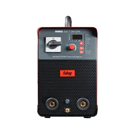 Полуавтомат сварочный FUBAG INMIG 500T DW SYN + подающий механизм DRIVE INMIG DW SYN + шланг-пакет 5 метров 70 мм2 14 pol с жидкостным охлаждением для INMIG 500T DW SYN + горелка FB 500 3m + блок жидкостного охлаждения Cool 70 + тележка для аппаратов в Владивостоке фото