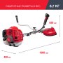 FUBAG Бензиновый триммер FPT 43R + Триммерная леска сечение витой квадрат L 130 м * 2.4 мм  в ПОДАРОК в Владивостоке фото