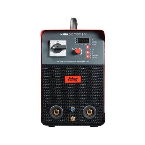 Сварочный полуавтомат INMIG 500T DW SYN + Подающий механизм DRIVE INMIG DW SYN + Шланг-пакет 5 м + Горелка FB 500 3 м + Блок жидкостного охлаждения + Тележка в Владивостоке фото