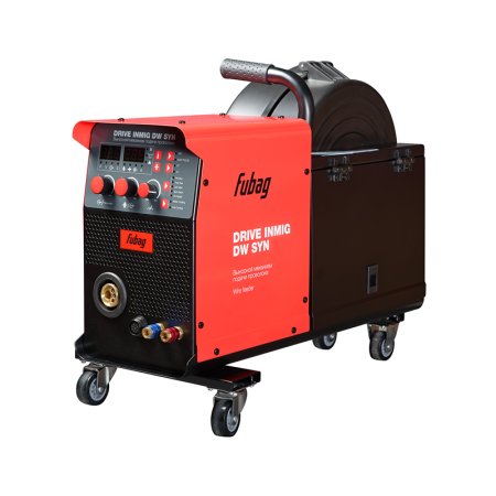 Полуавтомат сварочный инверторный FUBAG INMIG 500T DW SYN + Подающий механизм DRIVE INMIG DW SYN + Шланг пакет 5 м + горелка FB 400 3m в Владивостоке фото