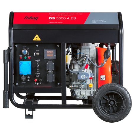 FUBAG Генератор дизельный с электростартером и коннектором автоматики DS 5500 A ES + Блок автоматики Startmaster DS 25000 D (400V) в ПОДАРОК  FUBAG Генератор дизельный с электростартером и коннектором автоматики DS 5500 A ES + Блок автоматики Startmaster DS 25000 D (400V) в ПОДАРОК в Владивостоке фото