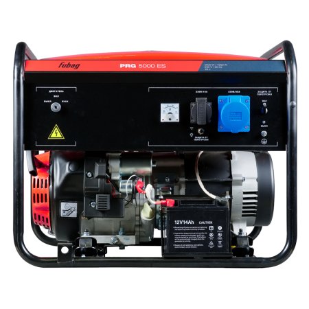 Бензиновый генератор с электростартером FUBAG PRG 5000 ES + Комплект колес и ручек для электростанций в ПОДАРОК Бензиновый генератор с электростартером FUBAG PRG 5000 ES + Комплект колес и ручек для электростанций в ПОДАРОК в Владивостоке фото