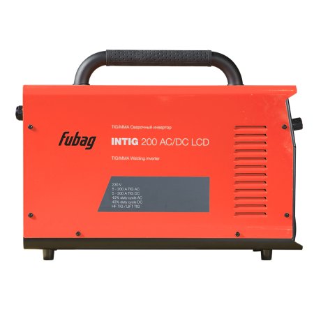 Инвертор сварочный FUBAG INTIG 200 AC/DC Pulse LCD + горелка FB TIG 26 5P  в Владивостоке фото