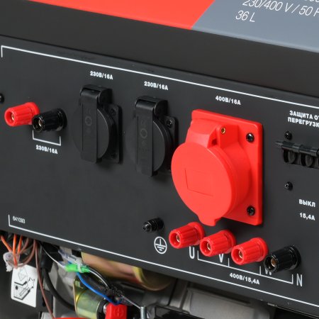 Бензиновый генератор FUBAG BS 9000 DA ES (трехфазный) с электростартером и коннектором автоматики Бензиновый генератор FUBAG BS 9000 DA ES (трехфазный) с электростартером и коннектором автоматики в Владивостоке фото