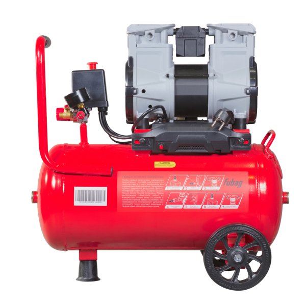 Компрессор воздушный безмасляный малошумный FUBAG OLS 250/24 CM2 + Пневмопистолет для накачки в ПОДАРОК в Владивостоке фото