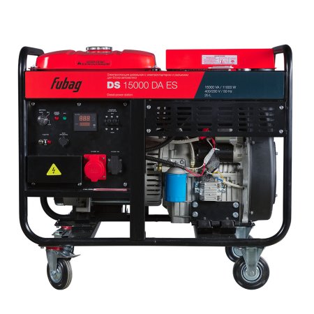 Дизельный генератор (трехфазный) FUBAG DS 15000 DA ES с электростартером и коннектором автоматики  Дизельный генератор (трехфазный) FUBAG DS 15000 DA ES с электростартером и коннектором автоматики в Владивостоке фото