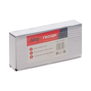 FUBAG Гвозди для SN4050 (1.05х1.25, 25мм, 5000 шт) FUBAG (Фубаг) FUBAG Гвозди для SN4050 (1.05х1.25, 25мм, 5000 шт) в Владивостоке фото