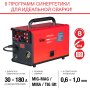 FUBAG Сварочный полуавтомат IRMIG 188 SYN PLUS c горелкой FB 150 3 м в Владивостоке фото