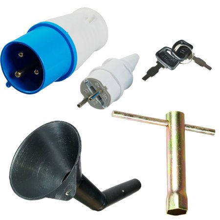 Бензиновый генератор с электростартером FUBAG PRG 5000 ES + Комплект колес и ручек для электростанций в ПОДАРОК Бензиновый генератор с электростартером FUBAG PRG 5000 ES + Комплект колес и ручек для электростанций в ПОДАРОК в Владивостоке фото