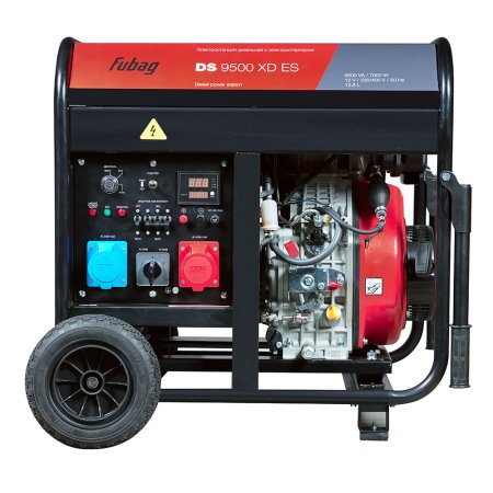 Дизельный генератор (одно- и трехфазный) FUBAG DS 9500 XD ES с электростартером в Владивостоке фото