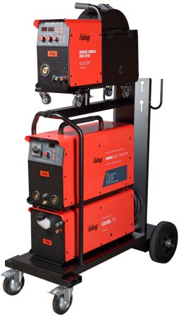 Сварочный полуавтомат INMIG 500T DW SYN + Подающий механизм DRIVE INMIG DW SYN + Шланг-пакет 5 м + Горелка FB 500 3 м + Блок жидкостного охлаждения + Тележка в Владивостоке фото