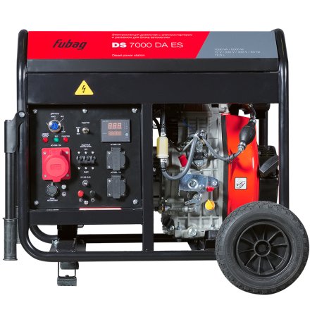 FUBAG Дизельный генератор (3-фазный) с электростартером и коннектором автоматики DS 7000 DA ES + Блок автоматики Startmaster DS 25000 D (400V) в ПОДАРОК FUBAG Дизельный генератор (3-фазный) с электростартером и коннектором автоматики DS 7000 DA ES + Блок автоматики Startmaster DS 25000 D (400V) в ПОДАРОК в Владивостоке фото