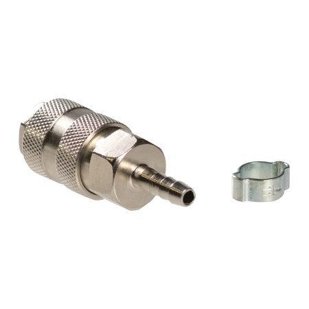 FUBAG Разъемное соединение рапид (муфта), елочка 6мм с обжимным кольцом 6х11мм, блистер 1 шт FUBAG (Фубаг) FUBAG Разъемное соединение рапид (муфта), елочка 6мм с обжимным кольцом 6х11мм, блистер 1 шт в Владивостоке фото