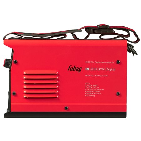 FUBAG Сварочный инвертор IN 200 SYN Digital + Маска сварщика Хамелеон IR 11N S + Сварочные краги на подкладке красные FWGN 10R в ПОДАРОК FUBAG Сварочный инвертор IN 200 SYN Digital + Маска сварщика Хамелеон IR 11N S + Сварочные краги на подкладке красные FWGN 10R в ПОДАРОК в Владивостоке фото