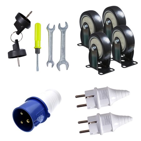 Дизельный генератор FUBAG DS 6500 AC ES с электростартером и коннектором автоматики (кожух) Дизельный генератор FUBAG DS 6500 AC ES с электростартером и коннектором автоматики (кожух) в Владивостоке фото