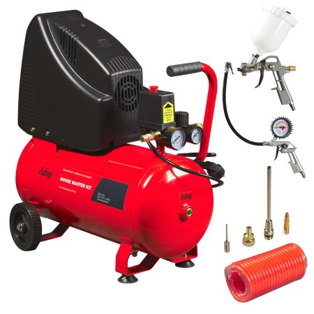 Компрессорный набор FUBAG House Master Kit безмасляный компрессор + 5 предметов