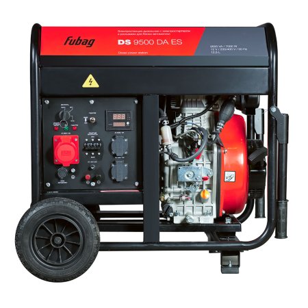 Дизельный генератор (трехфазный) FUBAG DS 9500 DA ES с электростартером и коннектором автоматики в Владивостоке фото