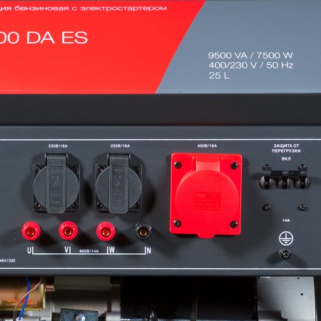 Бензиновый генератор FUBAG BS 8000 DA ES (трехфазный) с электростартером и коннектором автоматики Бензиновый генератор FUBAG BS 8000 DA ES (трехфазный) с электростартером и коннектором автоматики в Владивостоке фото