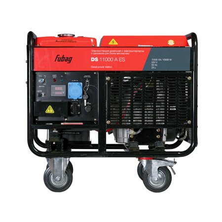 Дизельный генератор FUBAG DS 11000 A ES с электростартером и коннектором автоматики в Владивостоке фото