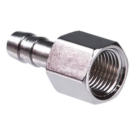 FUBAG Переходник 1/4 дюйма F на елочку 8мм с обжимным кольцом 11Х13мм FUBAG (Фубаг) FUBAG Переходник 1/4 дюйма F на елочку 8мм с обжимным кольцом 11Х13мм в Владивостоке фото