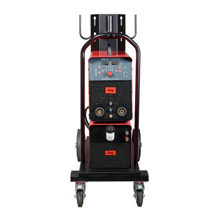 Аппарат сварочный инверторный аргонодуговой FUBAG INTIG 400 T W AC/DC PULSE + горелка FB TIG 18 5P 4m + модуль охлаждения + тележка в Владивостоке фото