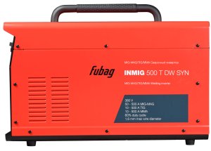 Сварочный полуавтомат INMIG 500T DW SYN + Подающий механизм DRIVE INMIG DW SYN + Шланг-пакет 5 м + Горелка FB 500 3 м + Блок жидкостного охлаждения + Тележка в Владивостоке фото